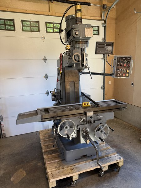 3HP VERTICAL MILL SUPERMAX YCM-2VA