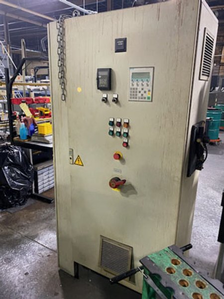 Rosler R-150/15 SE Vibratory Tumbling Multi Channel Metal Finishing Machine, Year 2000, 3219