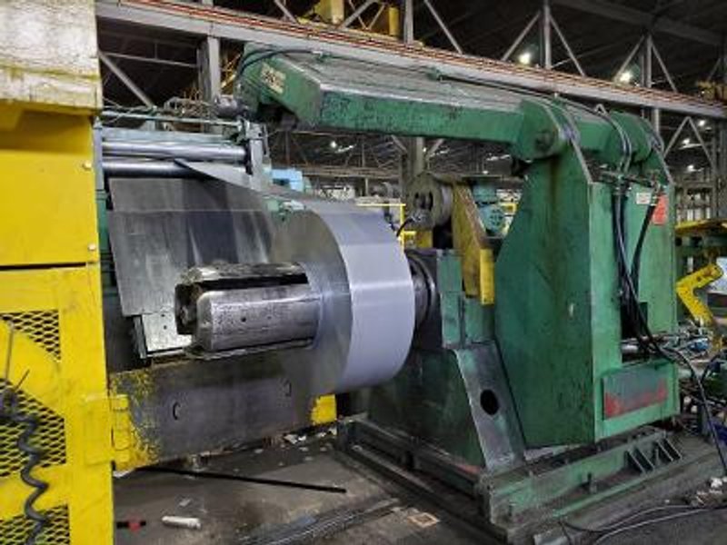52" x .250" x 40,000Lb Loopco Loop Slitting Line