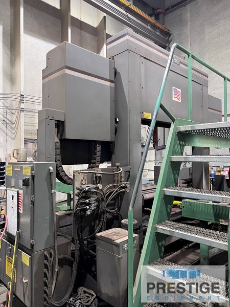 Hem  WF140HM-DC Horizontal Straight Cut, 20" x 44" Cap., 21' Round, 60 - 360 FPM, 10 HP, 2001 #43486