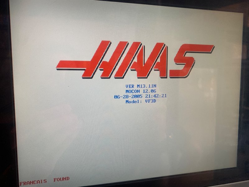 2005 HAAS VF-3D VERTICAL MACHINING CENTER