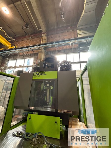 Engel e-insert 90 Rotary, 90 Ton Clamping Force, 13.8" Stroke, CC300 Control, RD 1600 Servo 2 Station RT,  2022, #43482