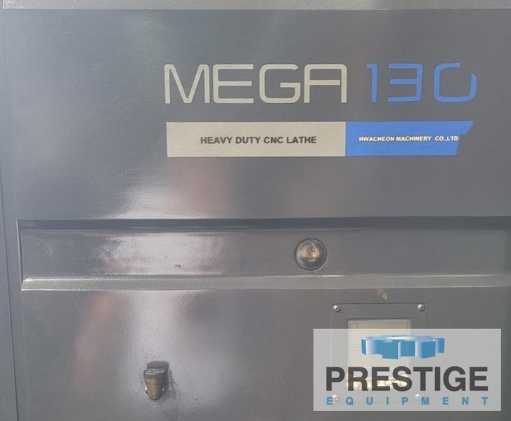 Hwacheon Mega, 51" Swing, 393" C.C, 630 RPM, 10" Spindle Bore, Siemens 828D CNC, 2011, #43367