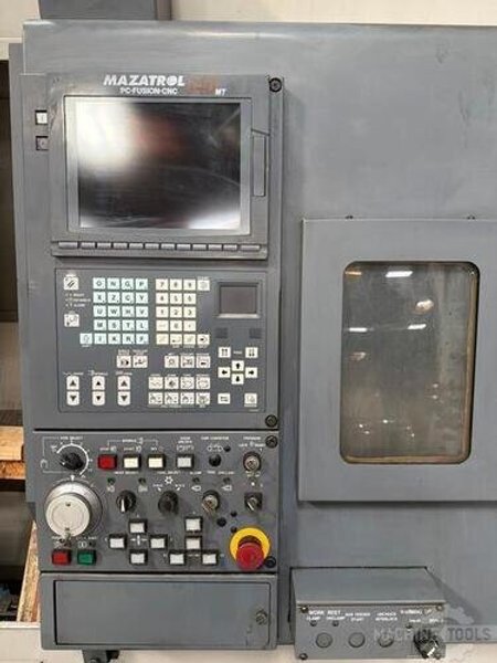 Mazak Integrex 200SY Mazatrol 640MT Ctrl., Kitagawa B-208 Hydraulic Chuck, 40 Tool Capto Tool Changer, Kitagawa B-206 B-Axis Sub, 5K RPM, Tool Setter, New 2000
