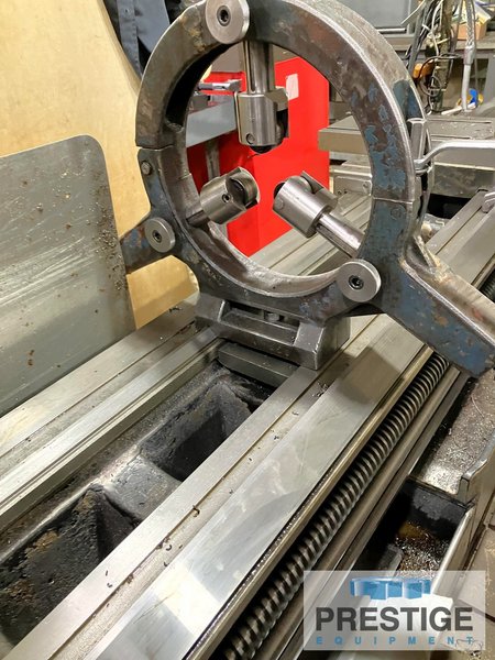 18" x 120" Lansing G20, 12" Swing Over Carriage, 16" Chuck, 4.25" Spdl Bore, 2-Axis DRO, Threading, 25HP, #43926
