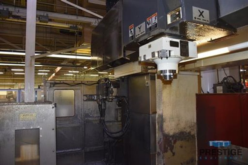 Toshiba MPH-2140S 5-Face Mill, X-177", Y-114", (2) 70.86" x 157" Pallets, Tosnuc 888, 90 ATC, Rt. Angle Hd, 2000, #31151