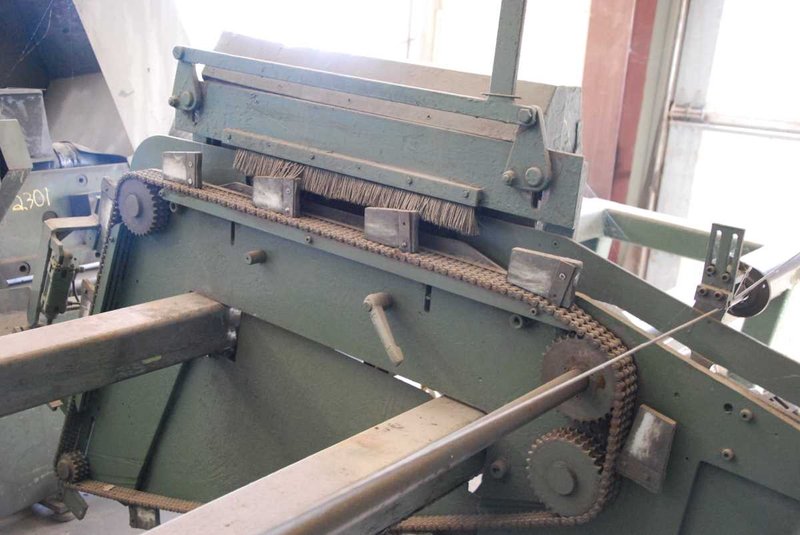 3" OD x 120" Max. BURRMASTER #1 Brush Deburring Machine