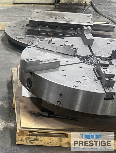63" Giddings & Lewis, VTC-1600, 26 ATC, 78" Turning Diam., 85" U/RF, 69" Ram Stroke, 400 RPM, 100 HP, Fanuc 160i, #43313