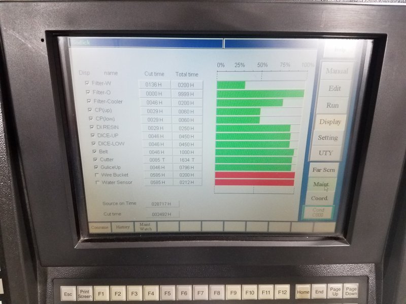 Sodick AQ750L Wire EDM, New 2003