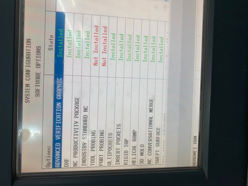 Hurco VMX-42 Vertical Machining Center, New 2012, 10,000 RPM