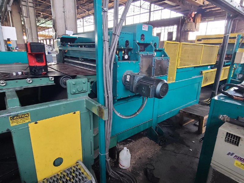 60" x .060" x 30,000Lb Iowa Precision / Herr Voss Multi Blanking Line