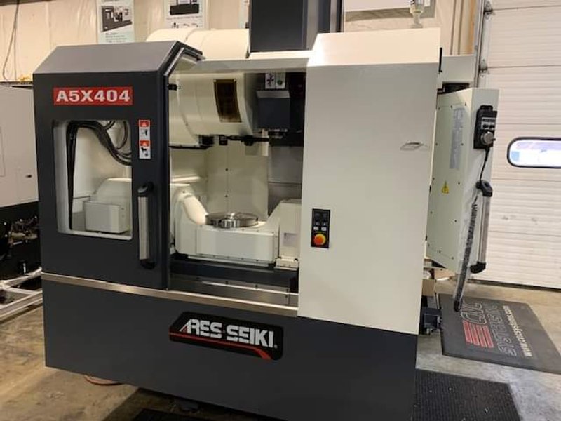 2018 5-axis CNC machining center Showroom display model 12” table, Fanuc control, BT40 taper, 24 tools, 12K rpm spindle FOB Kennebunk ME  Lance Norman  lance@cncsystems.com 207-577-8699