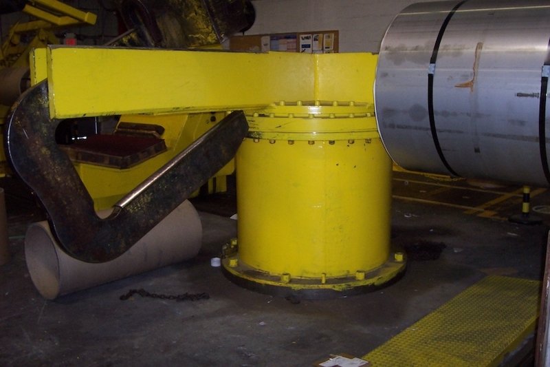 60" x .135" x 40,000Lb Stamco Loop Slitting Line