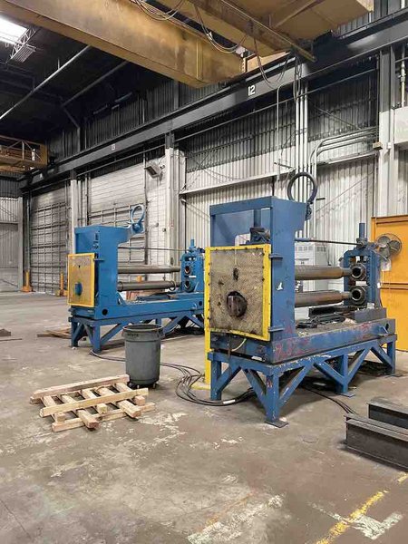 60" x .187" x 50,000Lbs Paxson Loop Slitting Line