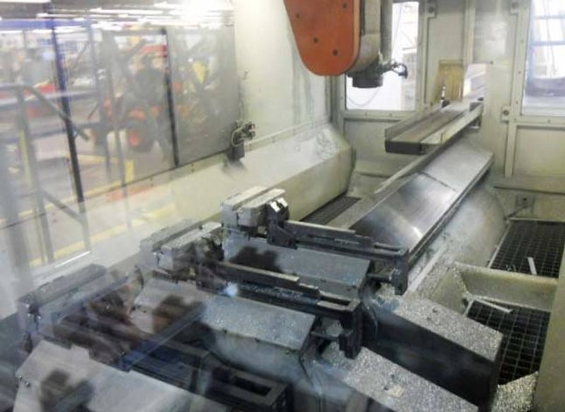 Handtmann PBZ DL 5-Axis CNC Profile Machining Center, X-78", Y-43", Z-27", 28000 RPM, Siemens 840D CNC'07 #24617