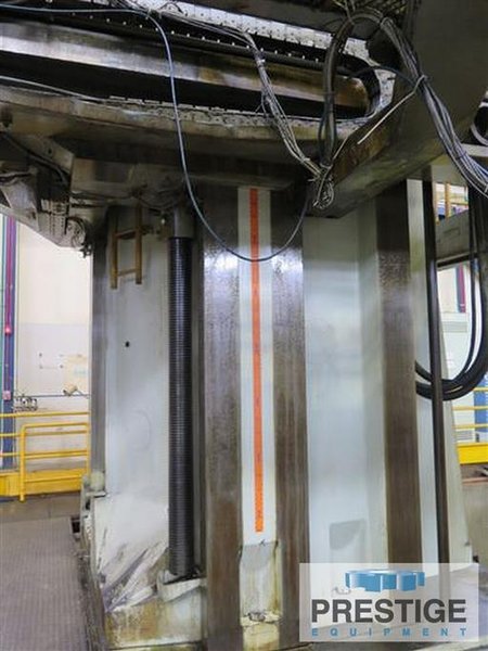Schiess VKE 500/900,197" Table, 355" Swing, Openside, Live Spindle, 100 Ton Cap.,120HP, Fanuc 18-TB, #25414