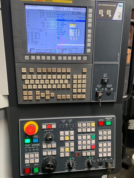 2019 DOOSAN LYNX 2100LYA CNC Lathe Stock