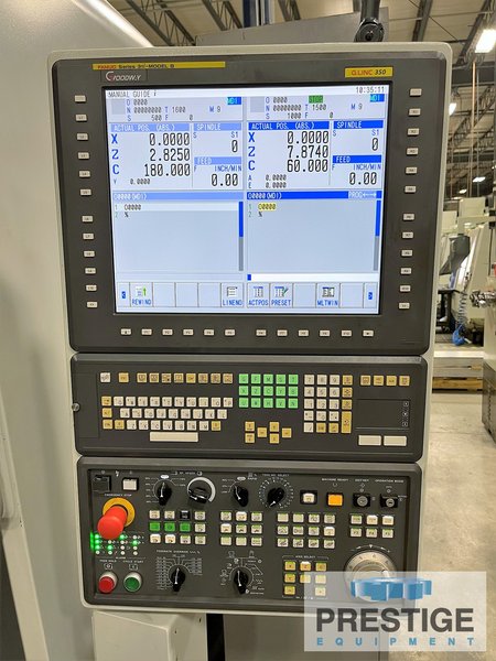 Yama Seiki GTZ-2600Y, (2) 16 Station Turrets with Milling, Y-Axis, Fanuc CNC, 1000 PSI, Probe, 2017, #31769