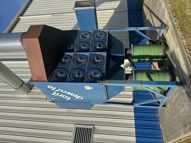 SSI Shredding Systems Model 2400e Shredder, 200 HP, Double Shaft, Refurbished Teeth recently installed, Infeed and Outfeed Belts, Cross Belt Magnet, Exit Belt to Bulk Bag, Torit Cartridge Dust Collector, With Spares