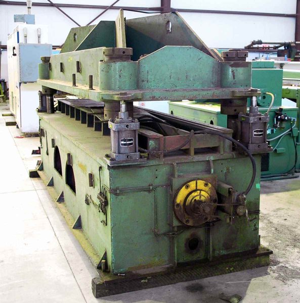 100 Ton (EST.) x 4" (EST.) YODER 4-Post Cut-Off Press