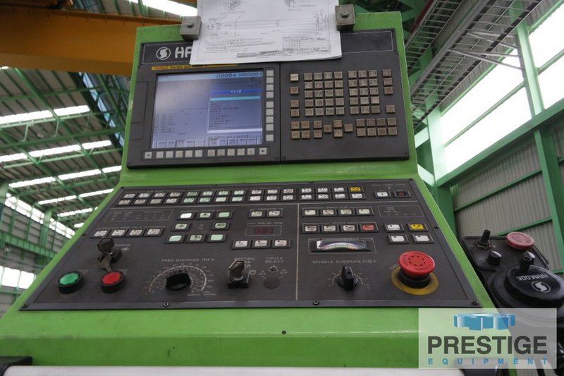 86" x 590" Hankook R70W, 250 RPM, 75 Ton Wt.Cap, 4-Way Bed, 215 HP, Fanuc 31i CNC,'10 #32465