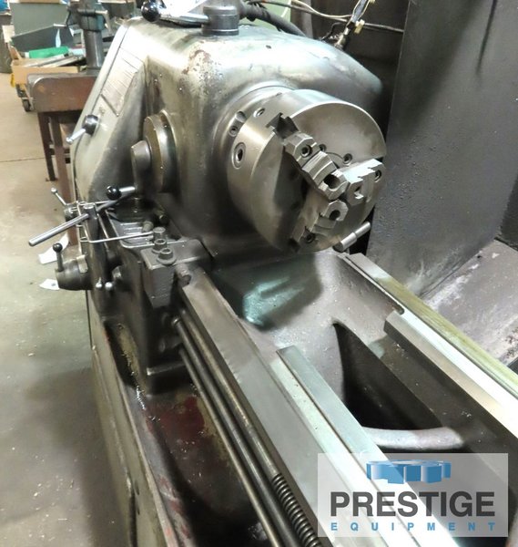 Dong Yang 18" x 60" Lathe, 10" 3-Jaw Chuck, Newall Digital Readouts, Inch & Metric Threading, Steady Rest, #32968