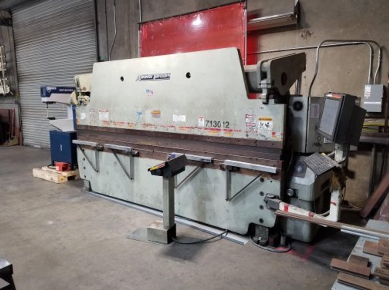 130 TON X 12' ACCURPRESS 713012 HYDRAULIC PRESS BRAKE
W/UPGRADED ETS 3000 CONTROL
MFG:2000