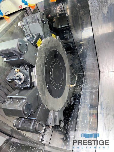 Yama Seiki GTZ-2600Y, (2) 16 Station Turrets with Milling, Y-Axis, Fanuc CNC, 1000 PSI, Probe, 2017, #31769