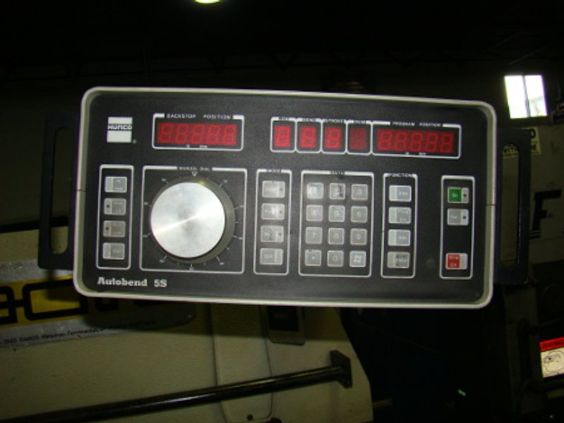 35 Ton, ADIRA, No. QH-3020, upacting, 80"OA, Hurco CNC, 1985