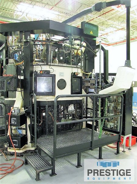 Porta TRV-08-N-16-90-110, 8-Station, 16-Spindle, HSK 50/63/ISO-40 Taper, 6K/15K RPM, Siemens CNC, Chip Conv, 2017, #31467