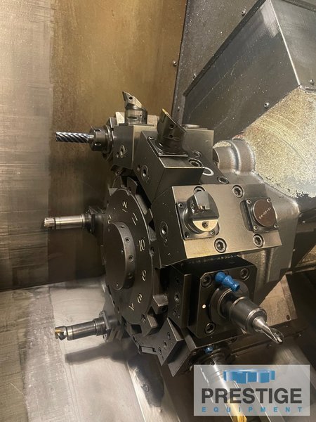 Okuma LB-3000EX-II-MYW 800, OSP-P300LA, Big Bore, Y-Axis, C-Axis, high Press Coolant, Main/Sub Spindle, 2016, #43938