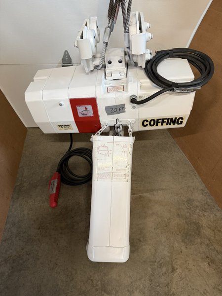 3 TON COFFING ELECTRIC CHAIN HOIST ECT6010-20FT