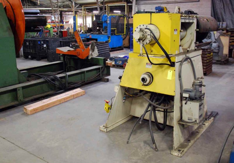 20,000 Lb. x 30" PERFECTO Single Uncoiler