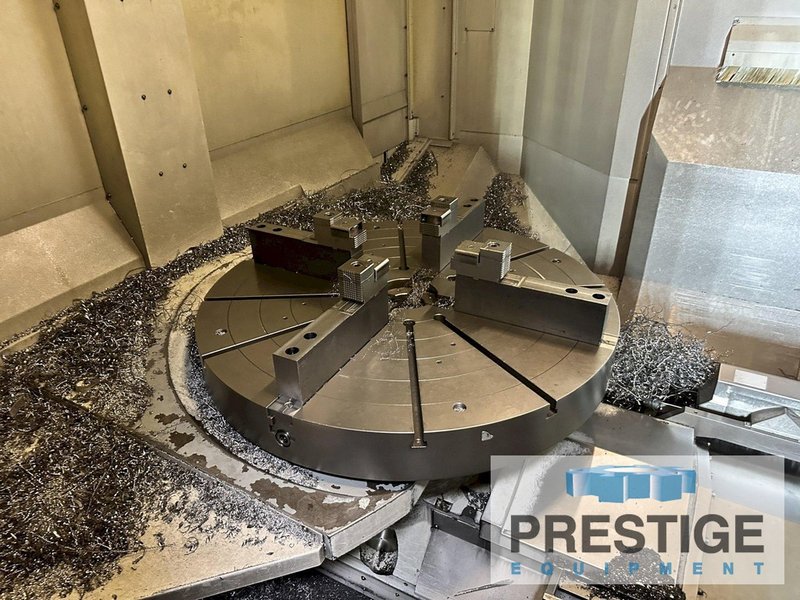 Mazak e1550V10/2 5-Axis, X-74",Y-61", Z-53", Head Tilt, 2 APC, 80 ATC, Matrix-2 CNC, 2010, #43121