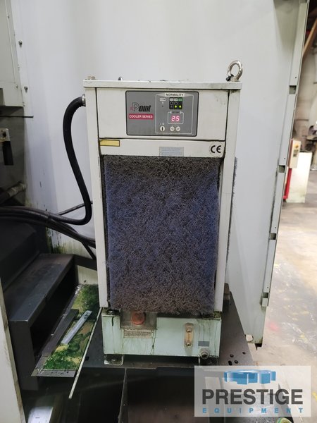 Feeler VMP-1100 4-Axis, X-43", Y-24", Z-23", 10k RPM, 23" x 47" Tbl, 4th Axis R.Tab, Fanuc 0i-MD CNC, #32911