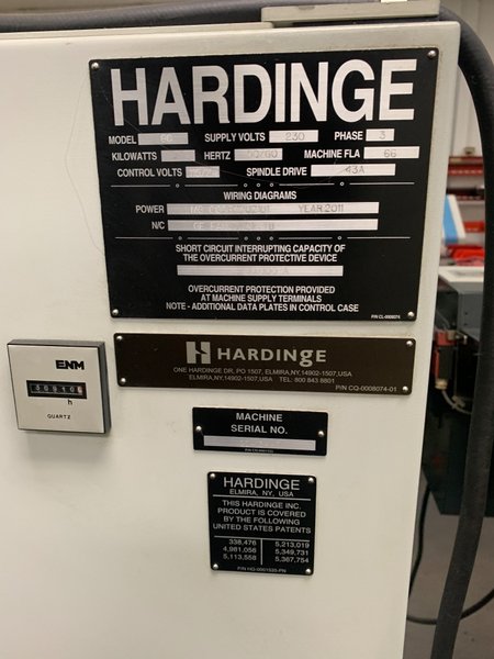 2011 HARDINGE QUEST CHNC-42 SP with CNC Lathe Stock #: 81089224