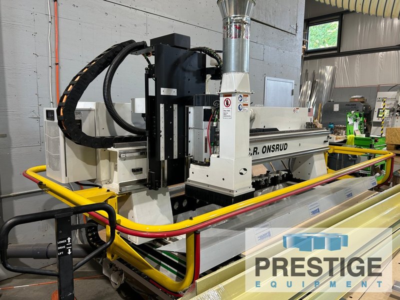 Onsrud 5100M12, X-200", Y-84", 24,000 RPM, Fanuc Oi Control, 12 Sta. ATC, Vacuum Table, Dust Collector, 2019, #43495