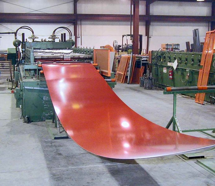 10 Stand x 3" x 54" BRADBURY M3 Ribbed Panel Rollform Line