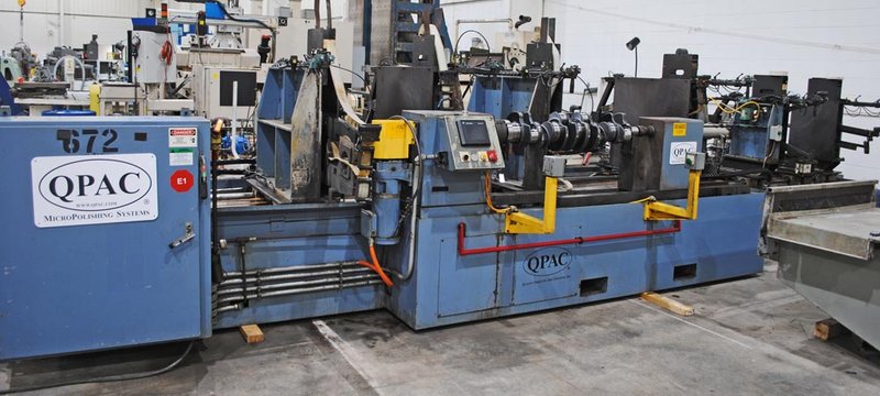 QPAC Q199HD-60-7 Heavy Duty 60" Crankshaft Lapping/Micropolishing Machine