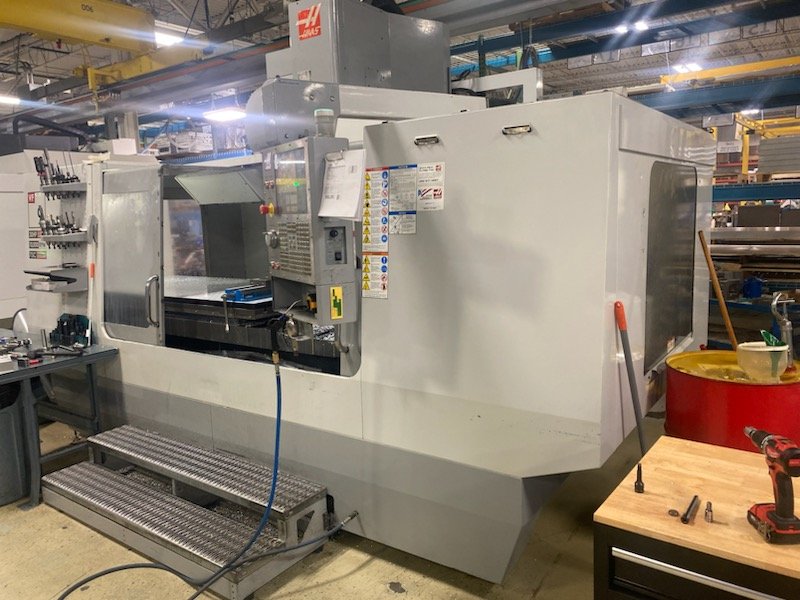 HAAS VF-9/40 VERTICAL MACHINING CENTER, NEW 2007, LOW HOURS, 10,000 RPM, TSC, RENISHAW TOOL PRESETTER