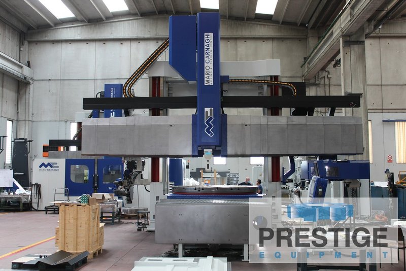 98" Mario Carnaghi TGP.25.30, Ram w/ Live Spindle, C-Axis, Y-Axis, Angle Heads, Siemens 840D SL CNC, New In Stock #32622