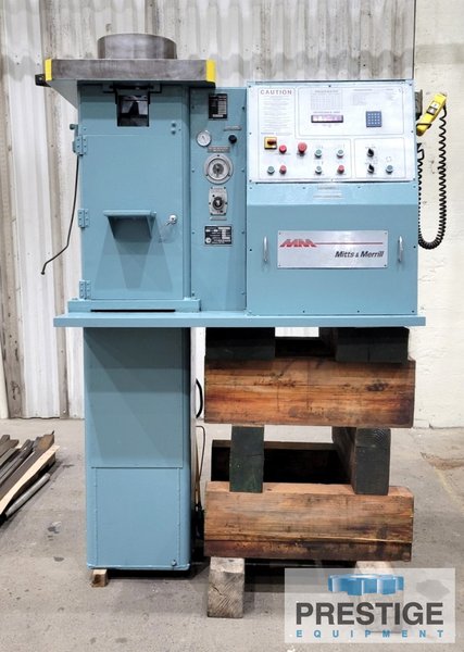 Mitts & Merrill K-3530 Hydraulic, 3.5" Max. Key Width, 30" Max. Stroke, Microprocessor Control, Tooling, 1987 #43359