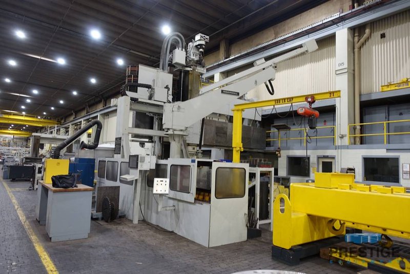 Ingersoll Masterhead 5-Axis CNC Planer Mill 118" x 551" Split Table
