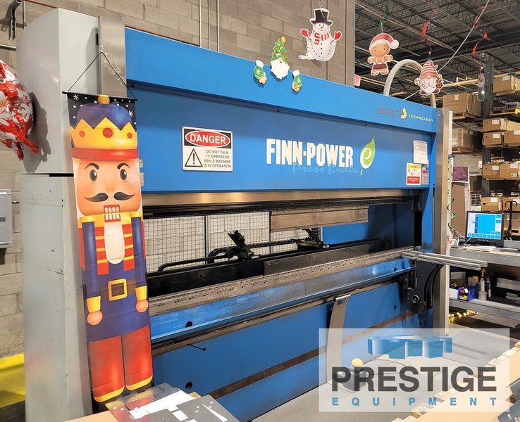 100 Ton Finn Power 100-3100, 122" O.A, Backgauge, Support Arms, Wila New Standard Power Ram Clamping, #43877