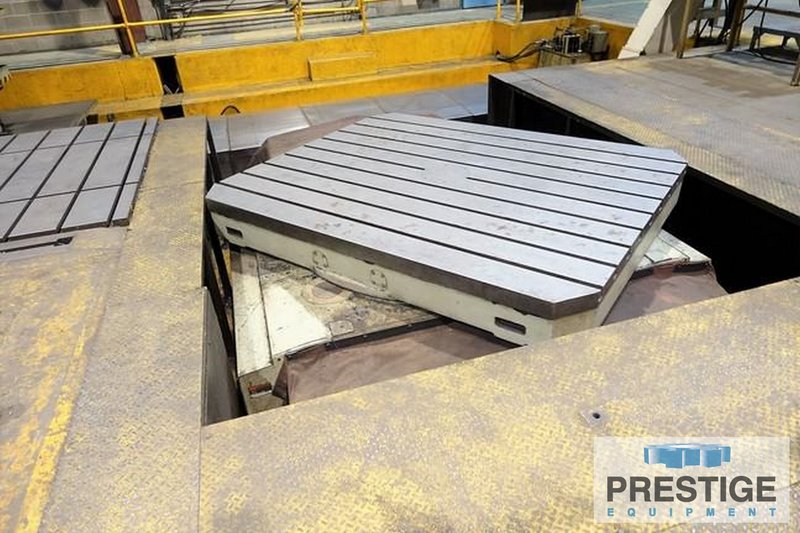 5.12" Toshiba BF130A, X-295", Y-118", 78" x 98" Rotary Table, 5-800 RPM Fanuc 15-M CNC, 1996, #32261