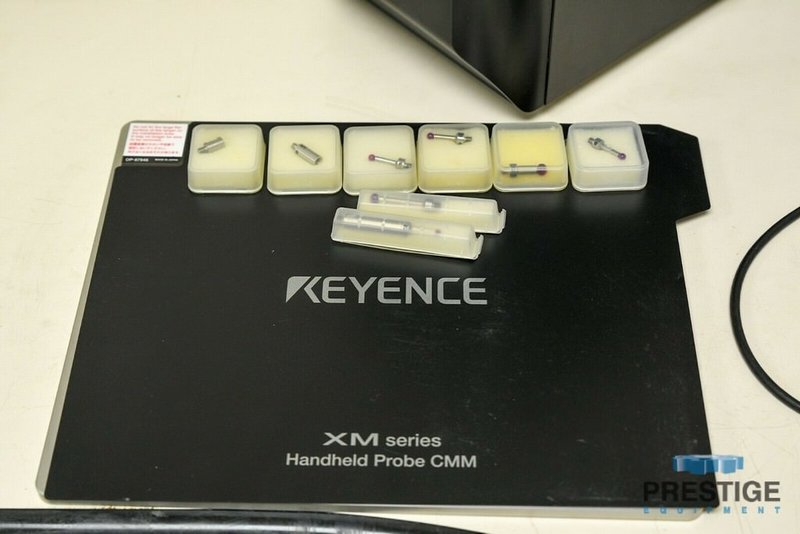 Keyence XM-1500 Portable Shop Floor CMM System, (2) XM-P1000 Probes, Multi Tips, Fixture Hardware #30704