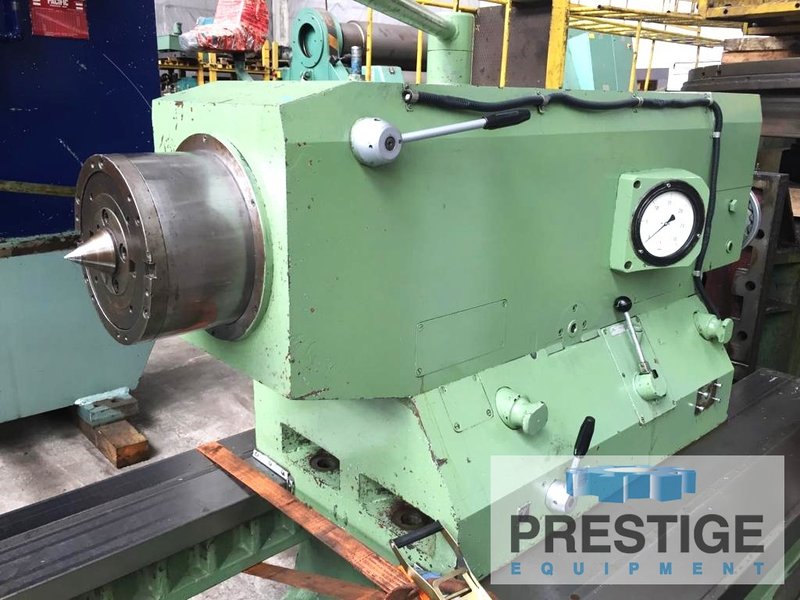 49" x 196" Poreba TCG-125/5M, Grinding Attachment, Milling Attachment, 40 Ton Weight Capacity, #43031