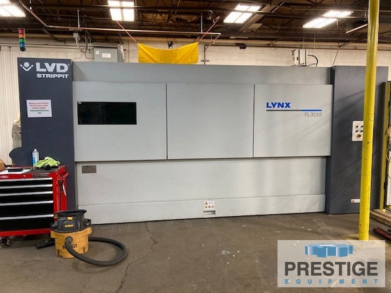 LVD-Strippit Lynx 3015, 5' x 10' 2 KW Fiber Laser, IPG Resonator, Low Hours 2018 #32531