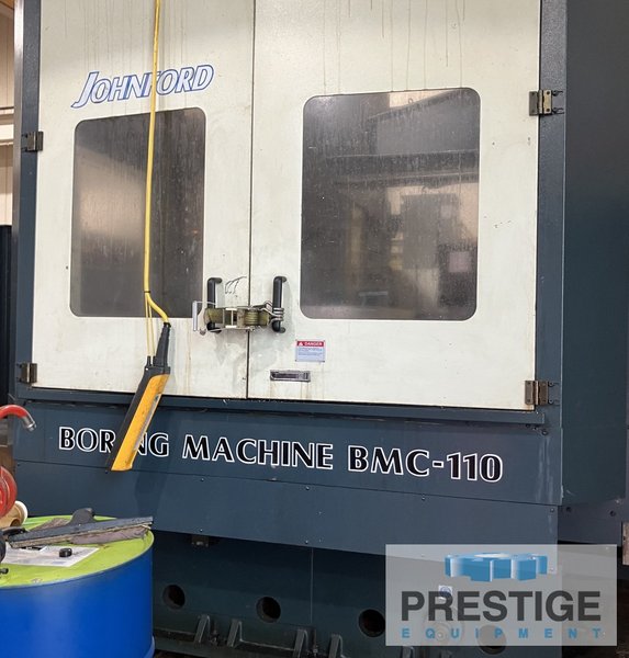4.33" Johnford BMC-110, X-78", Y-70", Fanuc 31i, 56"x 63" B-Axis Tbl, TSC, 2012, #43400