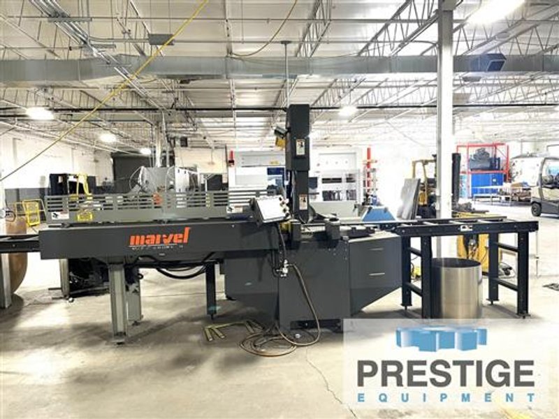 Marvel 380A-PC-60, 15" x 20" capacity, PC3 Programmable control, bar feed w/48" stroke,  2017 #43806